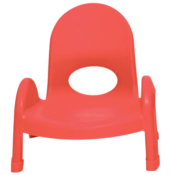 Value Stack&trade; 5" (12.7 cm) Child Chair - Candy Apple Red