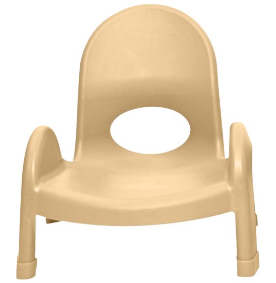 Value Stack&trade; 5" (12.7 cm) Child Chair - Natural Tan