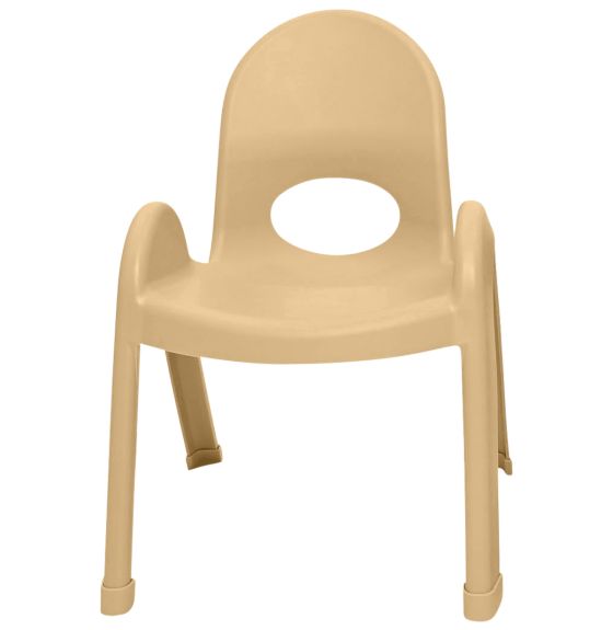 Value Stack&trade; 9" (22.8 cm) Child Chair - Natural Tan