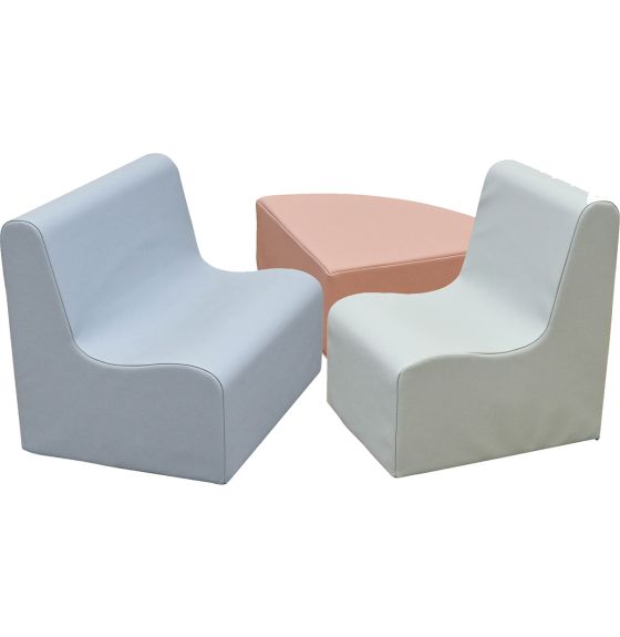 Happy Hangout&trade; Medium Contour Seating - Set of 3 - Elements