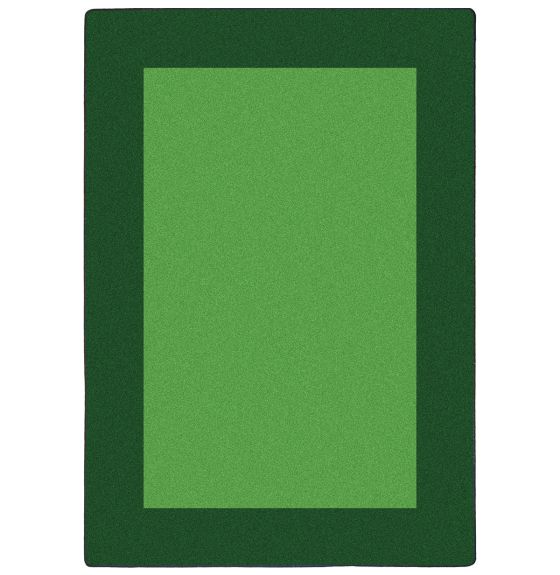 Kid Essentials&reg; Joy Carpets - All Around&trade; 7'8" x 10'9" Rectangle Carpet - Green