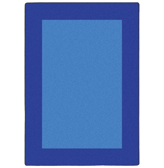 Tapis Kid Essentials® de Joy Carpets, All Around™ - Rectangle, 3,27 m x 4,01 m (10'9" x 13'2") - Bleu
