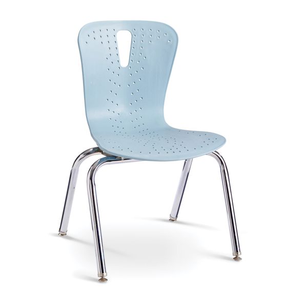 Berries&reg; Flow Chair - 16" Seat Height - Coastal Blue