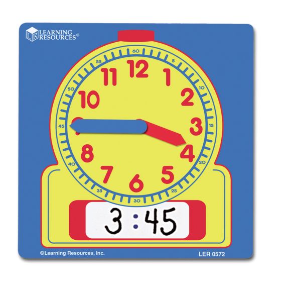 Horloges à surface réinscriptible pour l'élève