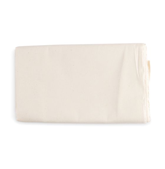 Mousseline à tissage fin, 1,1 m (45") de large - Naturelle et non-blanchie