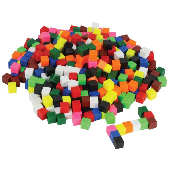 Non-Linking 1 cm Cubes - Set of 1000