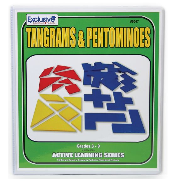 Cartable d'activités pour tangrams et pentominos, 3e année à 3e secondaire - Version anglaise