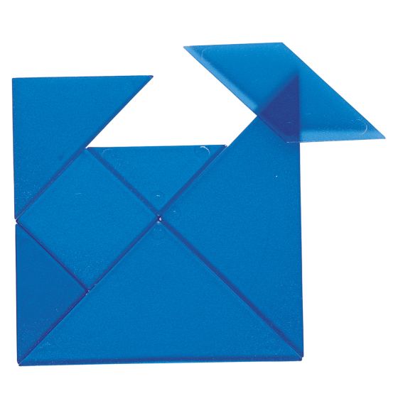 Tangrams translucides - Ensemble individuel