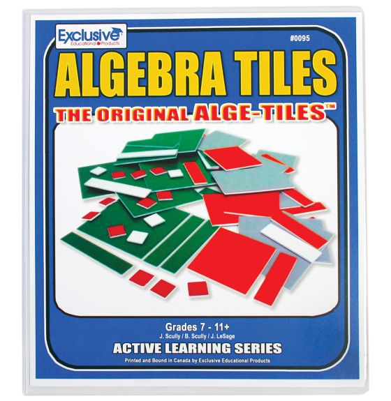 Cartable Alge-tiles pour l’enseignant - Version anglaise