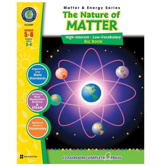 Livre complet (3-en-1): Matter & Energy Series: The Nature of Matter (en anglais)