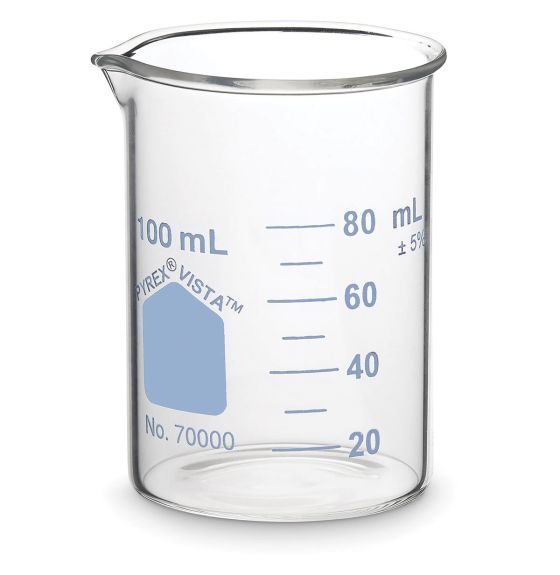 PYREX VISTA Glass Beaker (100 mL)