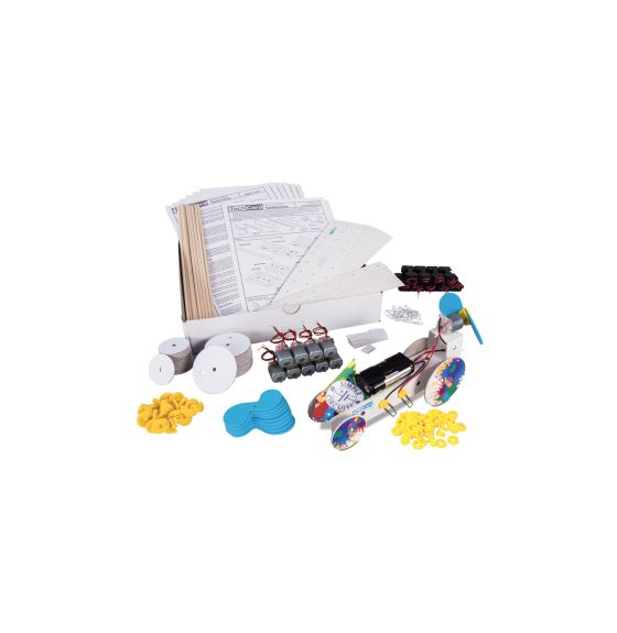 Ensemble de voitures à hélice pour atelier TechCard
