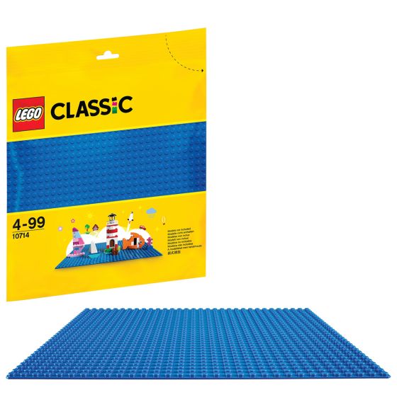 Plaque de construction bleue LEGO® 