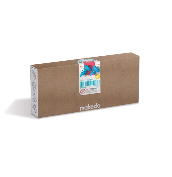 makedo® SCRU Combo Set - 160 pcs