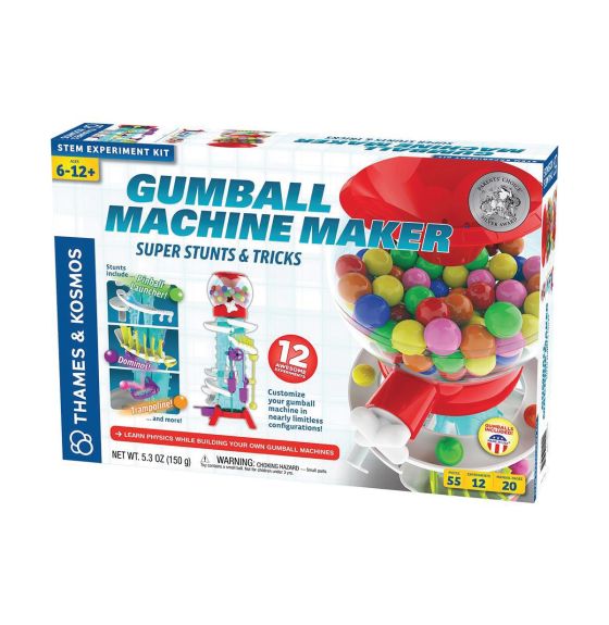 Ensemble pour machine à boules de gomme Thames & Kosmos - Avec cascades et tours incroyables