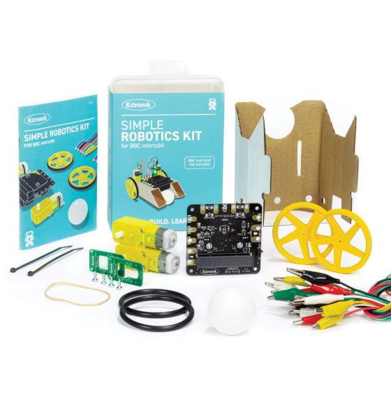 Kitronik Simple Robotics Kit for the micro:bit - Single Pack