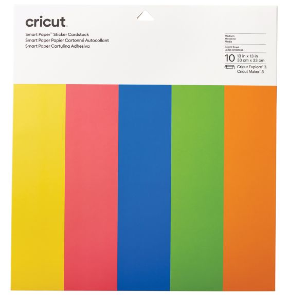 Cricut&reg; Smart Paper&trade; Sticker Cardstock - Bright Bow