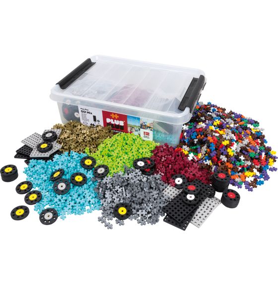 Plus-Plus® Go! Educational Tub, 2600+ Pieces 