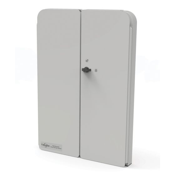 Armoire de rangement murale pour cellulaires