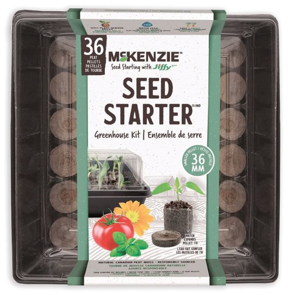 Serre Jiffy® Pro avec 36 pastilles de tourbe de 36 mm