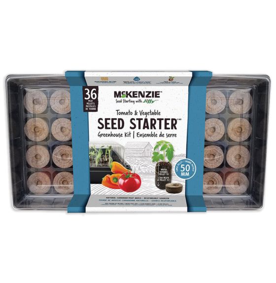 Jiffy Tomato Greenhouse with 36 x 50 mm Peat Pellets