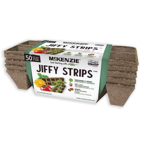 Cartons à semis Jiffy-Strips® à 10 alvéoles - Paquet de 5