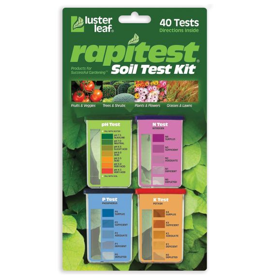 Trousse Rapitest® pour analyse du sol - 40 tests