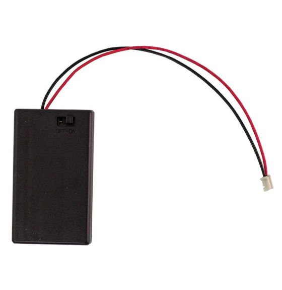 3x AAA Battery Box with Switch and JST Connector