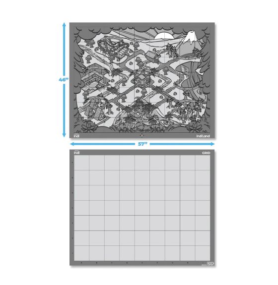 Tapis de codage et cartes d'alphabétisation pour le Sphero® indi™