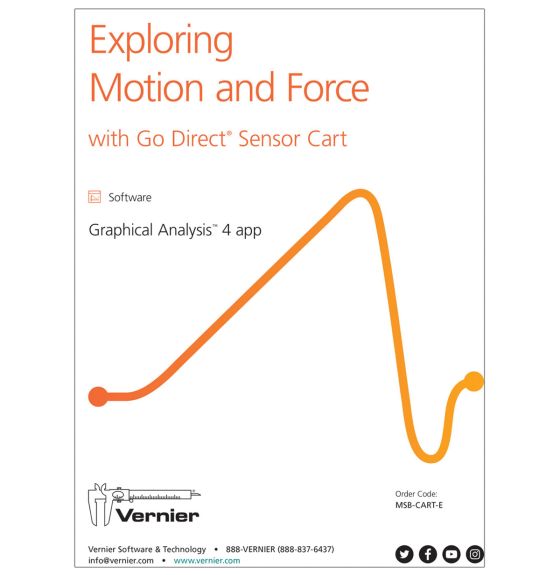 Exploring Motion and Force with Go Direct&reg; Sensor Cart Vernier&reg; E-book