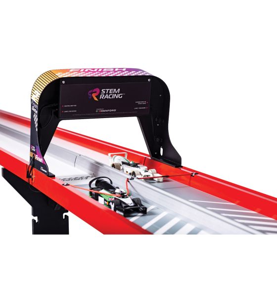 STEM Racing Race System Package - Elevated Track with Halo Deceleration System