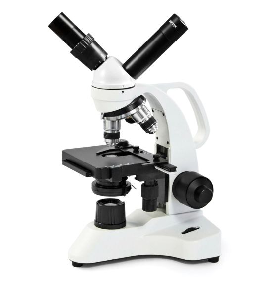 Microscope à double observation à éclairage DEL, série 3050-100 - Avec cordon d'alimentaion
