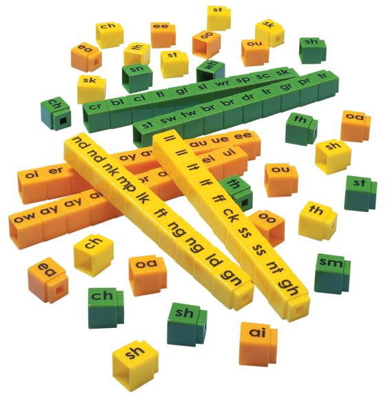 Unifix&reg; CVC Blend Cubes Set