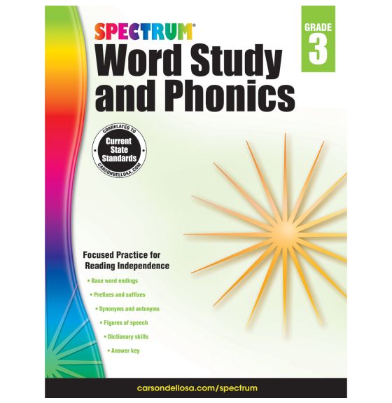 Carson Dellosa Spectrum&reg; Phonics: Grade 3