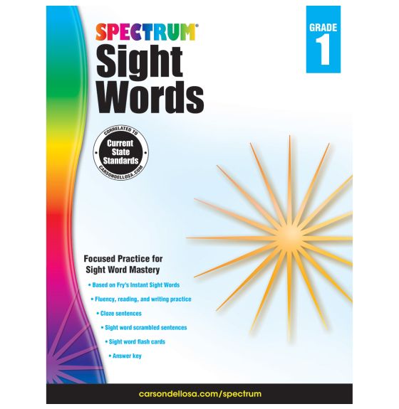 Carson Dellosa Spectrum® Sight Words - Grade 1