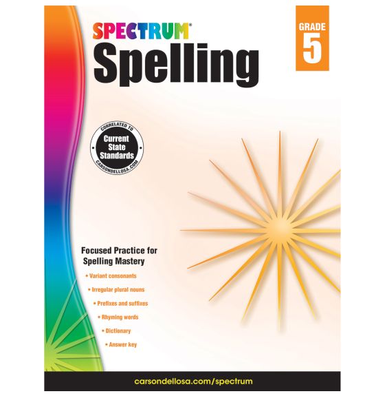 Carson Dellosa Spectrum&reg; Spelling - Grade 5