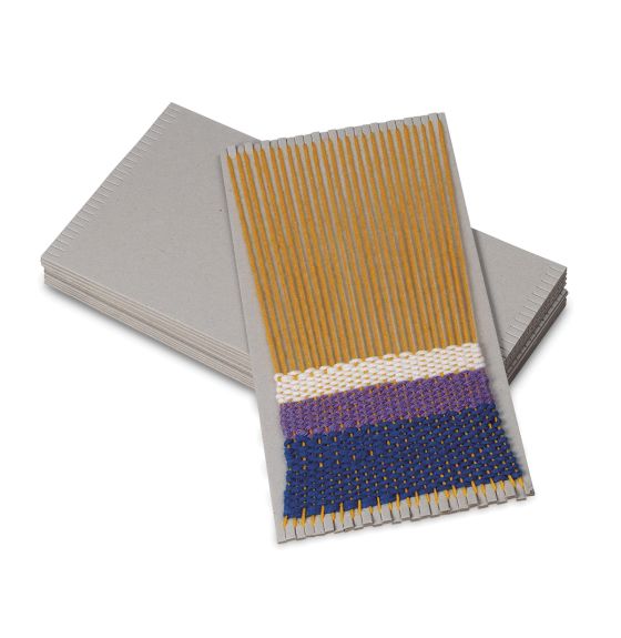 12 métiers à tisser en carton - 16,5 cm x 33 cm (6½" x 13")