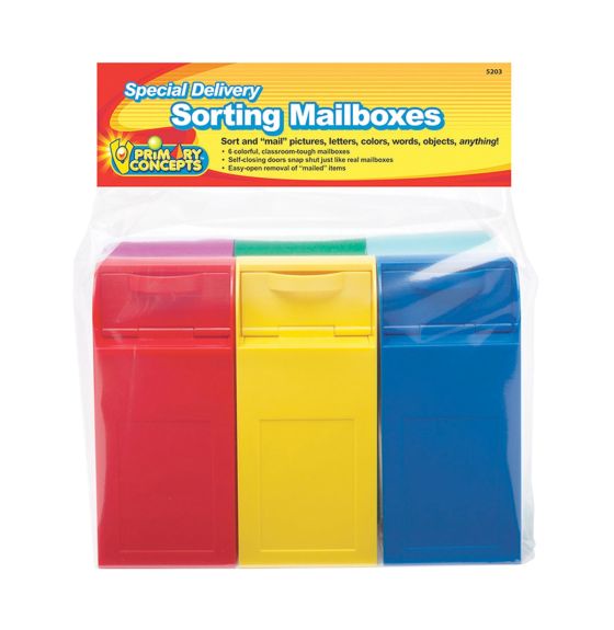 Boîtes aux lettres pour le tri - Ensemble de 6