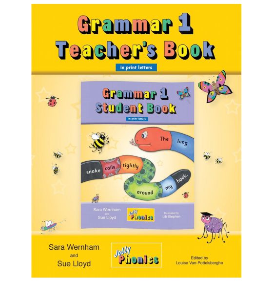 Jolly Phonics Teacher Book (in Print Letters) - Grammar 1