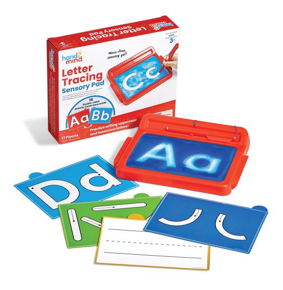 Pavé tactile pour apprendre à tracer les lettres