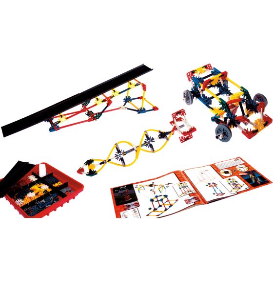 Ensemble de plans inclinés, de roues et d’essieux de K’NEX® pour la classe - 8 ensembles