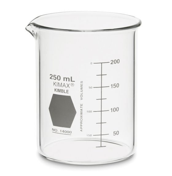 Bécher de Griffin en verre (250 ml)