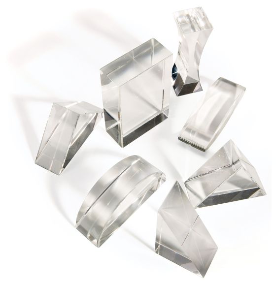 Perspex Prisms - Set of 7