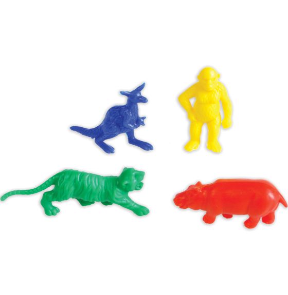 Ensemble d’animaux sauvages pour trier et compter