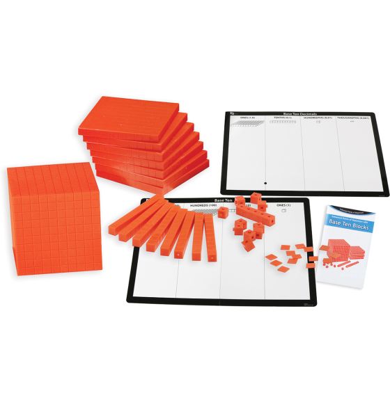 Ensemble de 363 pièces de base dix orange et opaques pour débutant -  Version anglaise