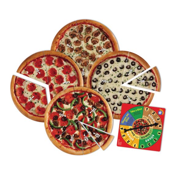 Pizza Fraction Fun Game