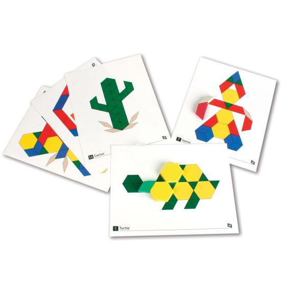 Pattern Blocks Activity Cards