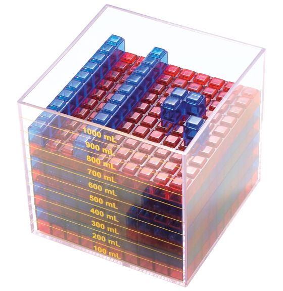 ClearView&trade; Litre Cube Set