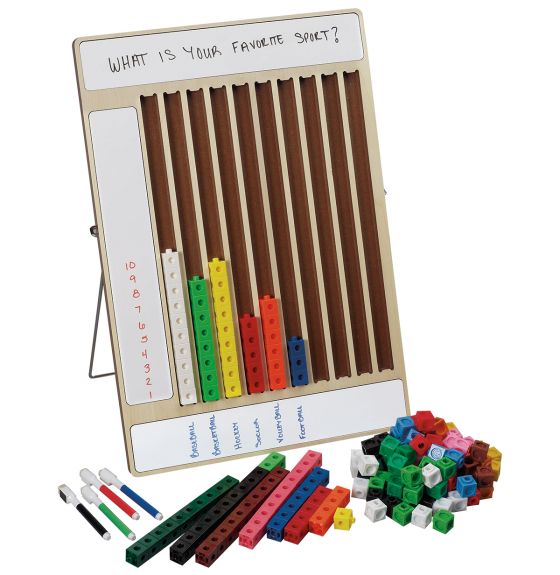 Hex-a-Link™ 2cm Cubes Graph Board Kit