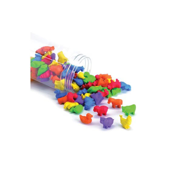 Farm Animal Counters - 72 Pieces
